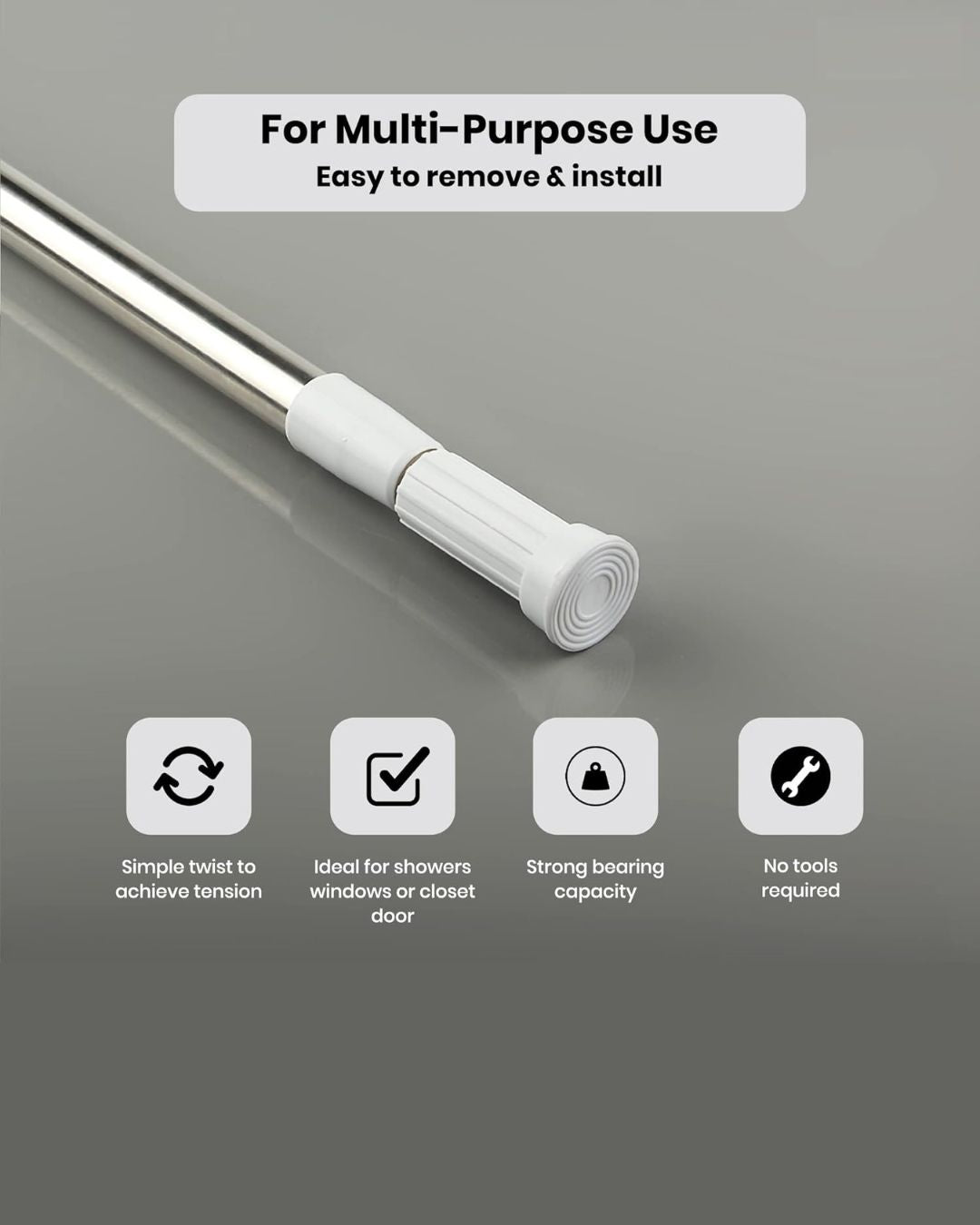 Curtain Rod Rail