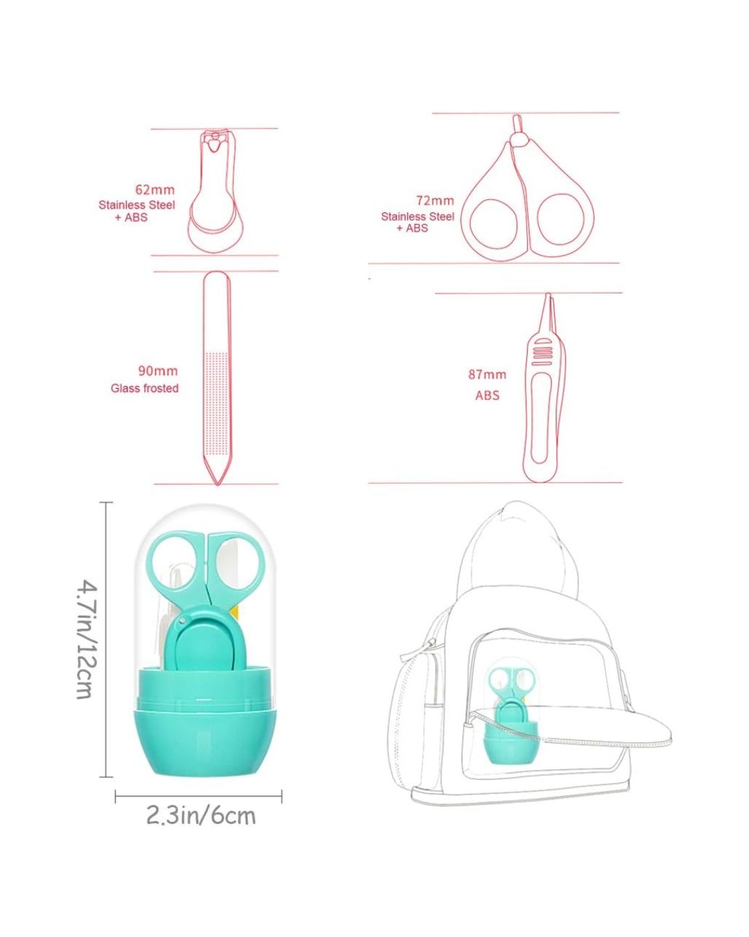 Baby Nail Clipper Set