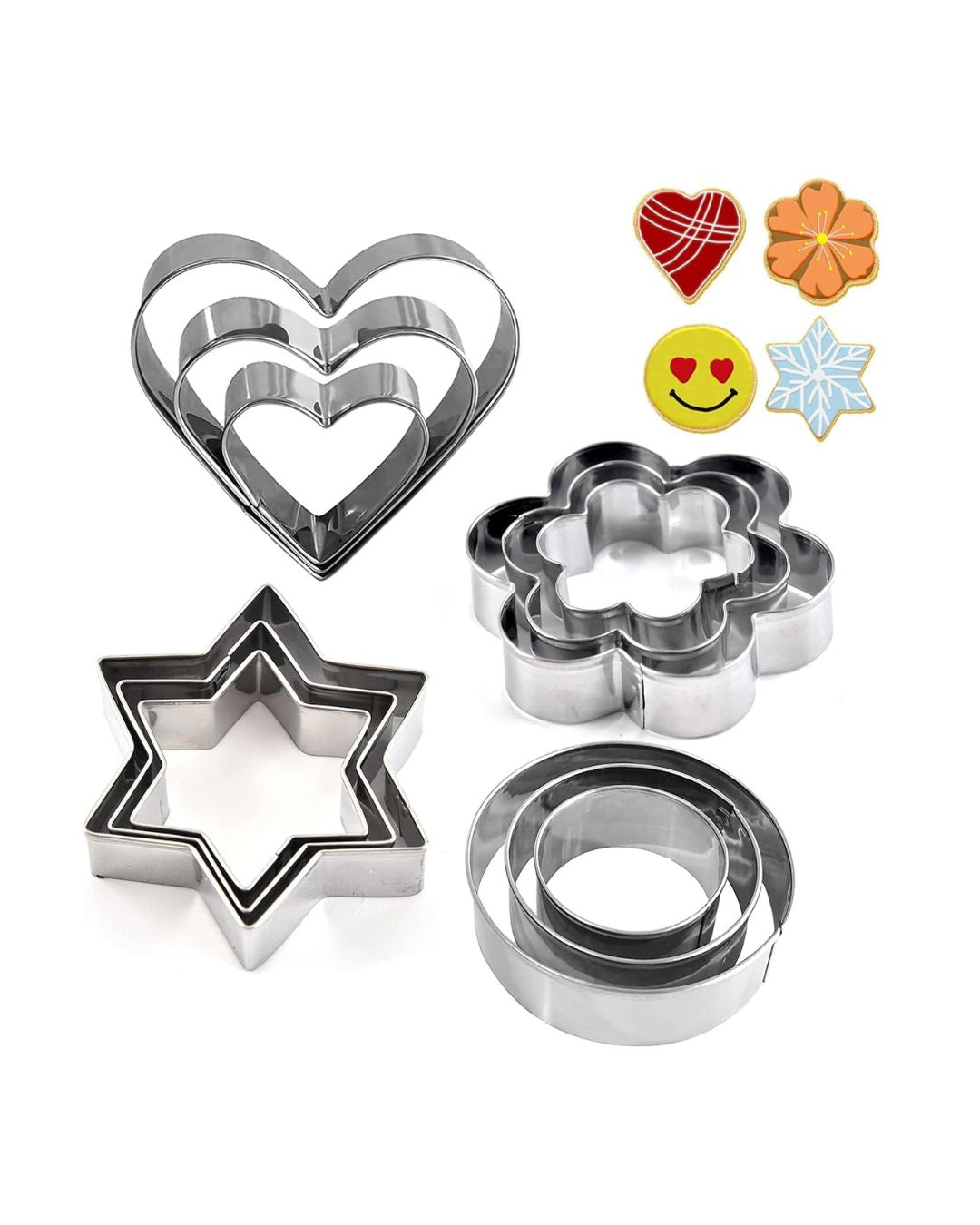 12 Pieces Cookie Cutters set