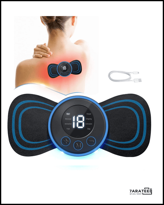 EMS Mini Portable Electric Neck, Back &amp; Body Pain Relief Massager