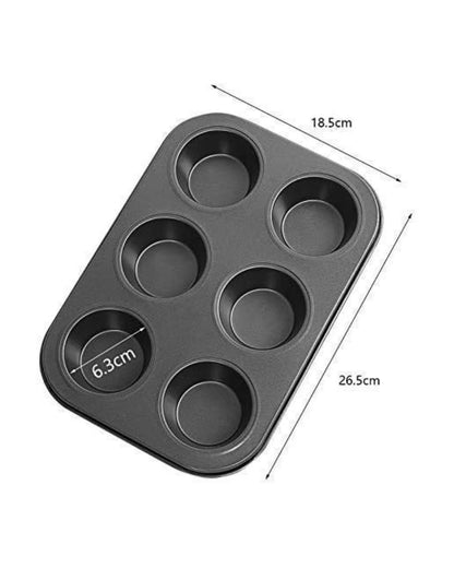 6pcs Cupcake Pan