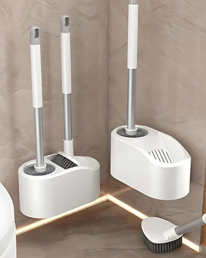2in1 Wall-mounted Bathroom Toilet Brush