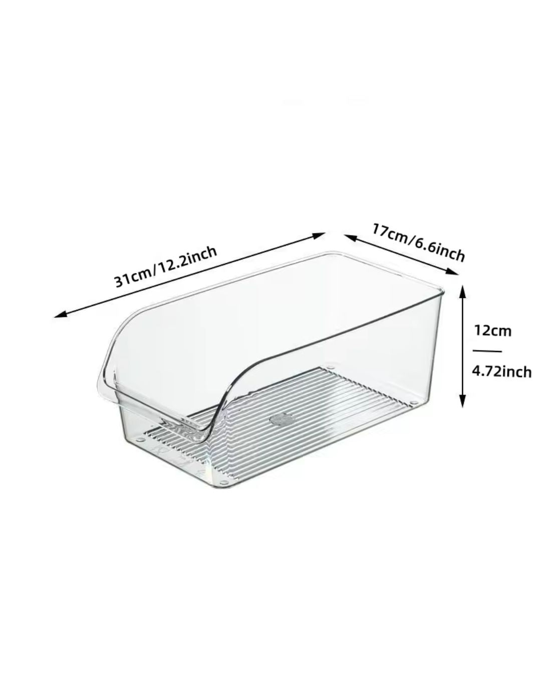 Clear Acrylic Refrigerator Organizer