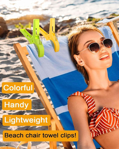Wind-Proof Beach Towel Clips