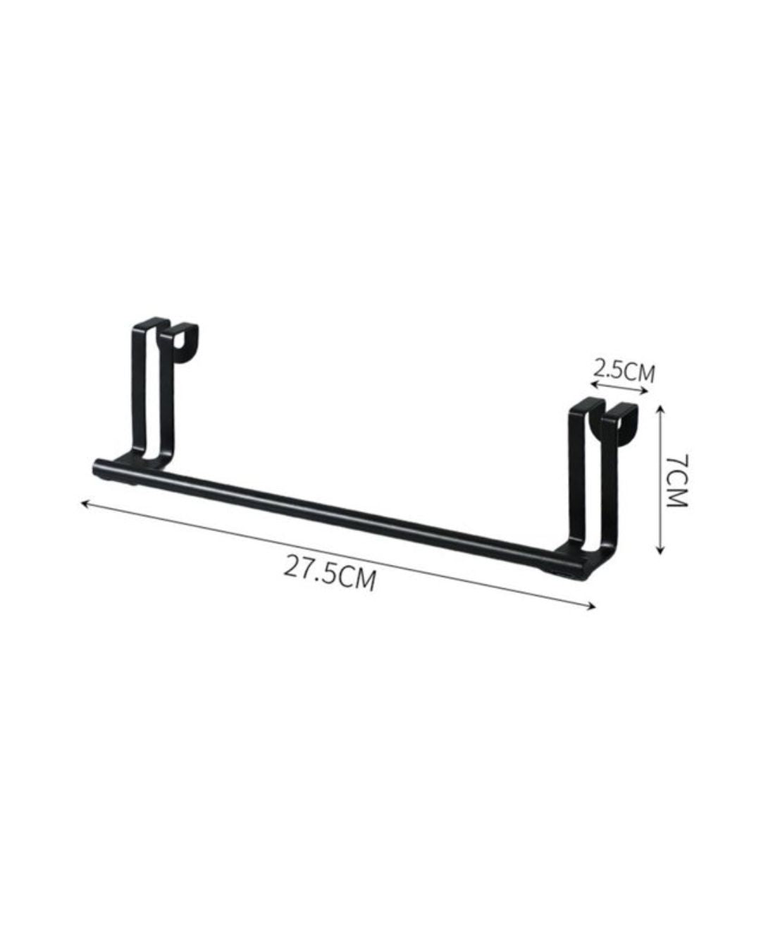 Double Hook Metal Towel Holder