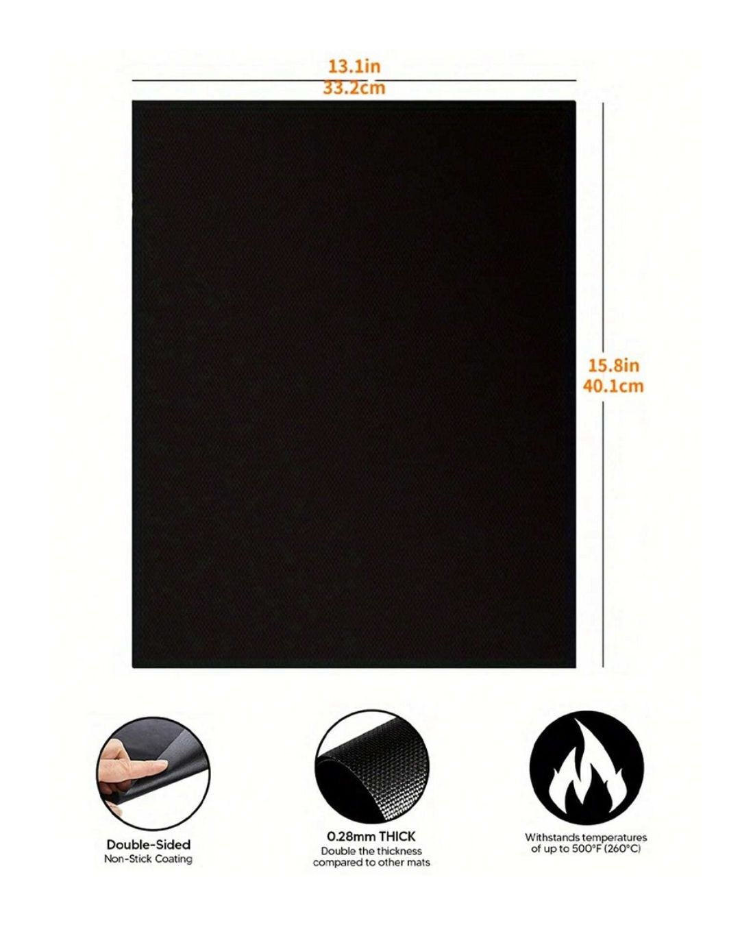 Non-Stick Reusable Bottom Sheet Liner for Oven