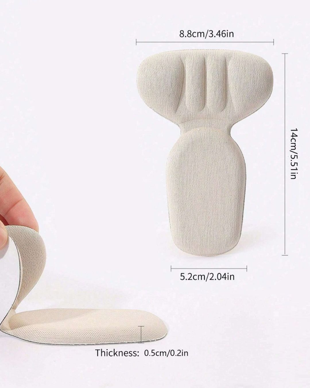 Anti-Friction High Heel Pads