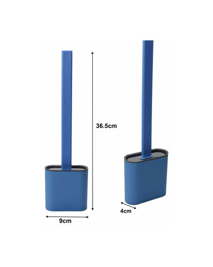 Silicone Toilet Brush with Holder1