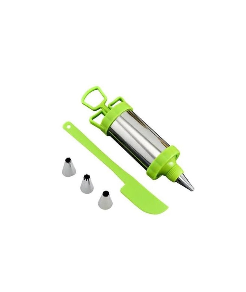 Stainless Steel Cake Decorating Syringe Set