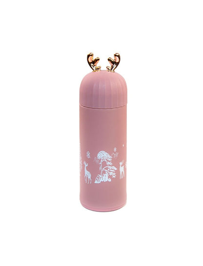 Reindeer Shape Glass Water Bottle