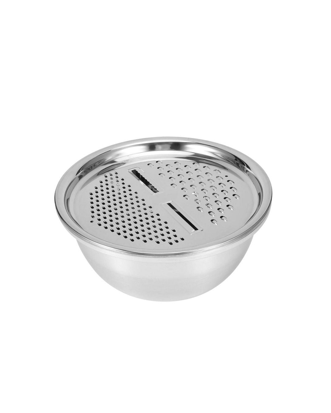 2 in 1 Stainless Steel Multifunctional Grater Basin