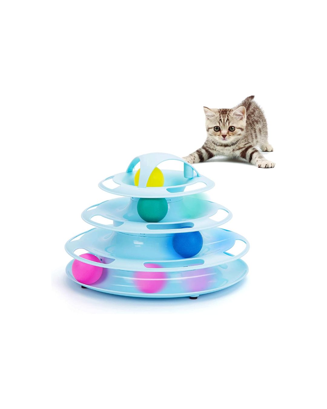 Four-layer Turntable Cat Toy