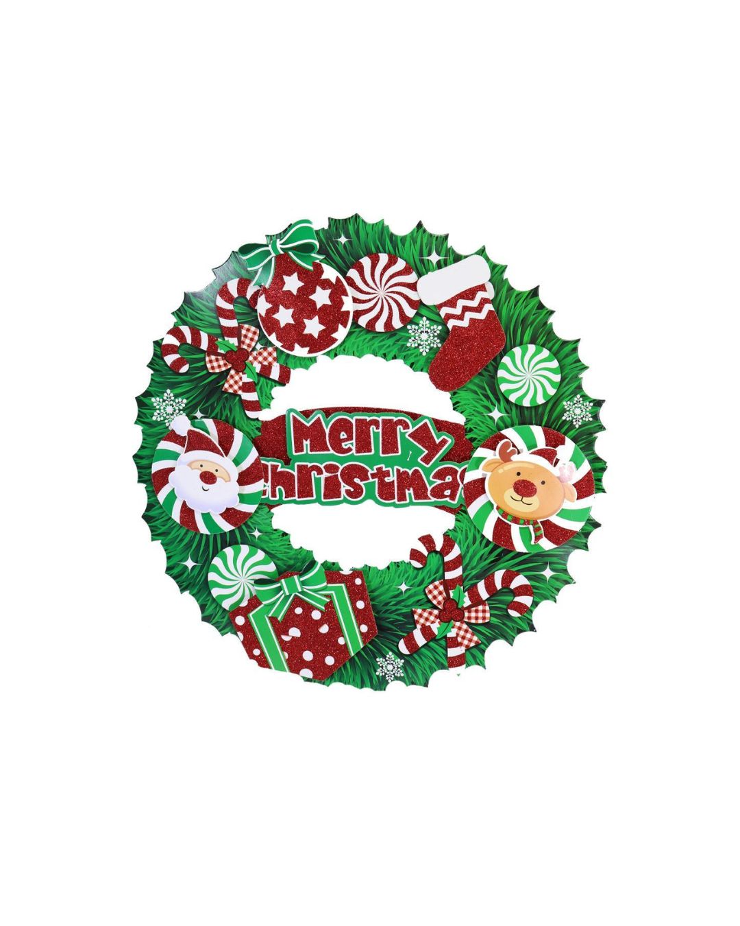 Three-Dimensional Christmas Wall Decoration