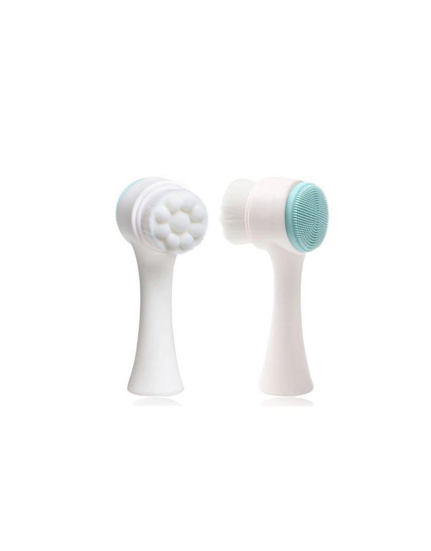 Two-Tone Soft Silicone Dog Paw Cleaning Brush