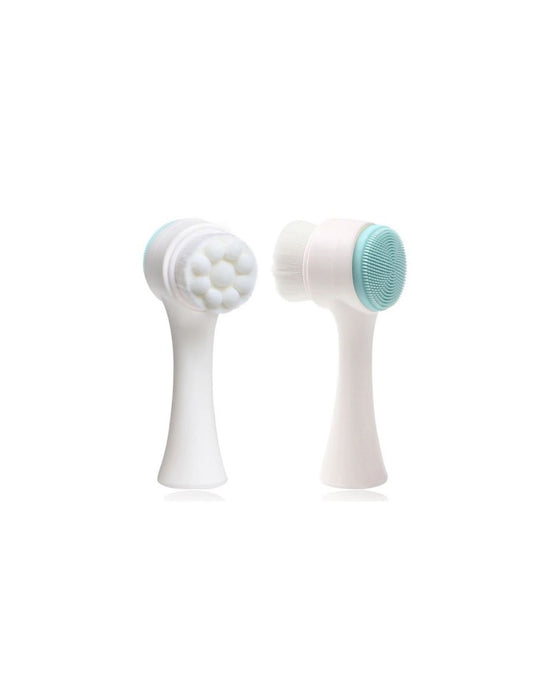 Two-Tone Soft Silicone Dog Paw Cleaning Brush