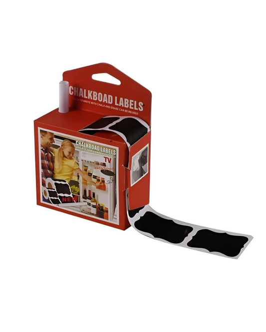 Waterproof Chalkboard Labels with White Marker