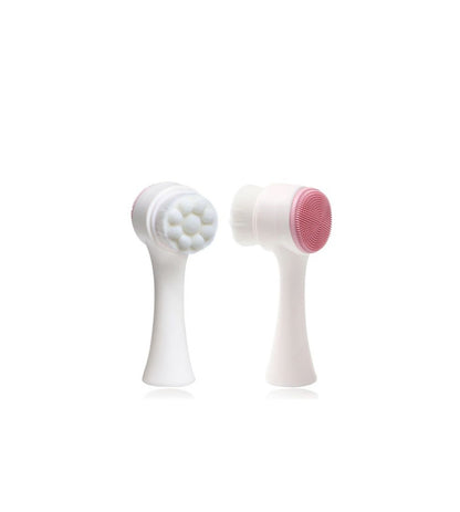 Two-Tone Soft Silicone Dog Paw Cleaning Brush