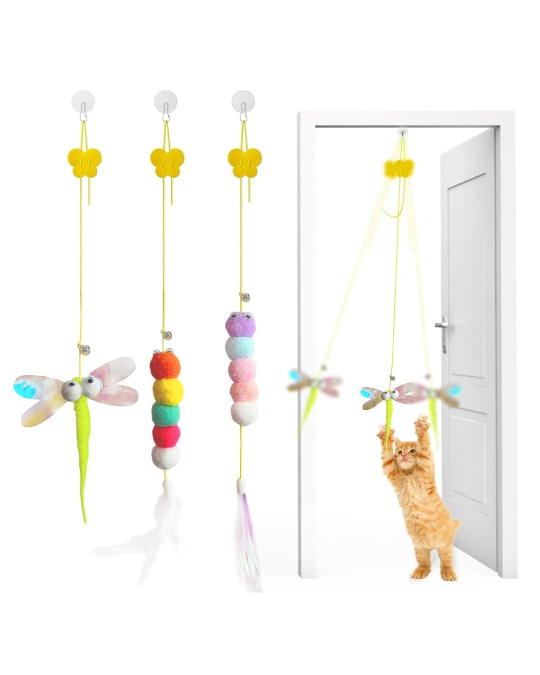 Caterpillar Cat Toy