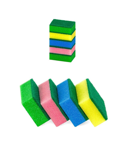 Multicolor Scrub Sponges
