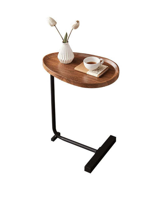 C-Shaped End Table for Couch