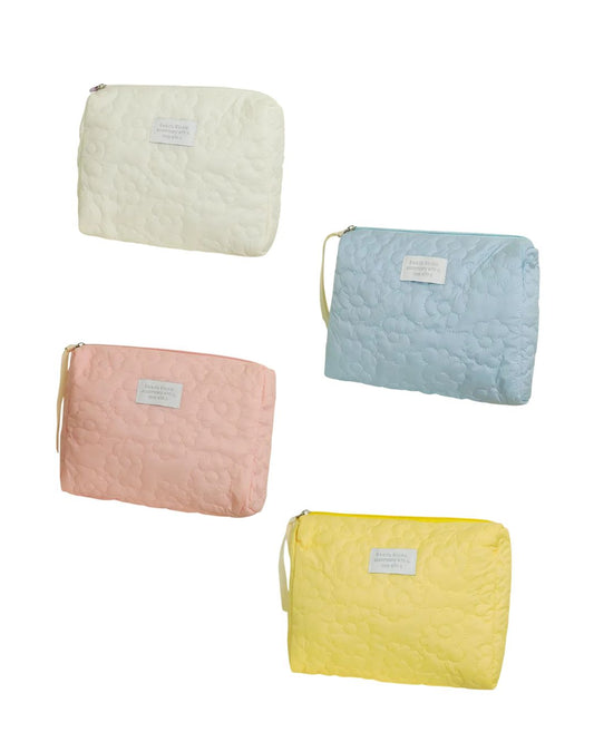 Quilted Design Cosmetic Bag
