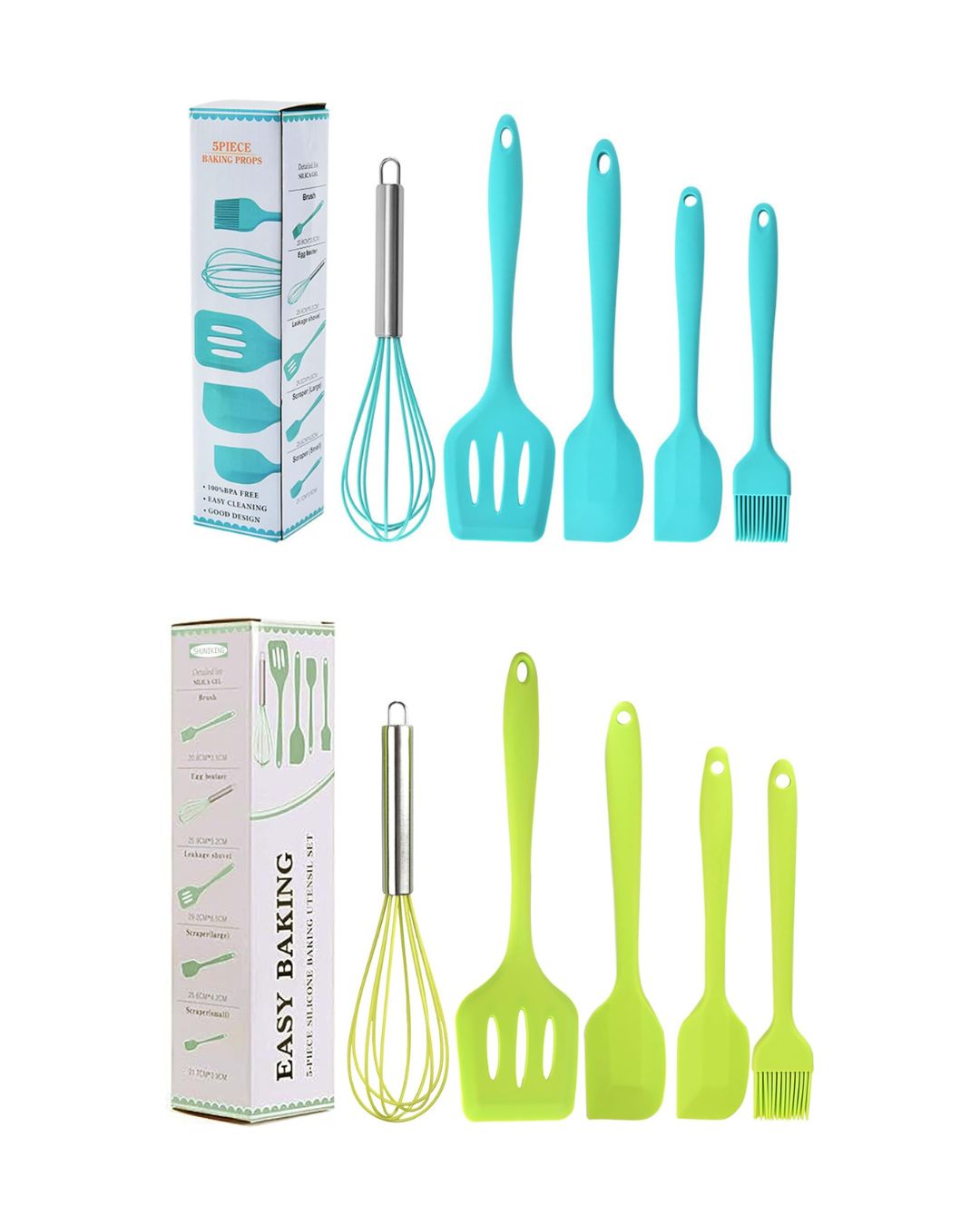 Kitchen Silicone Utensils Set