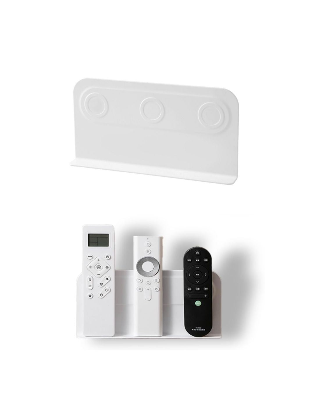 Wall Mounted Magnetic Remote Control Holder