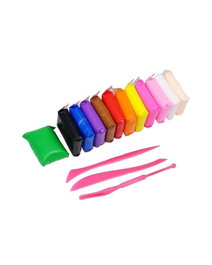 Colorful Dry Clay for Kids