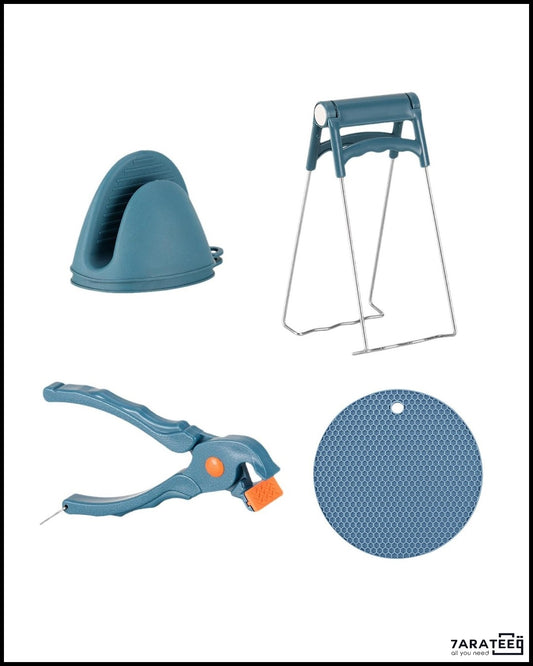 Stainless Steel Kitchen Gripper Set