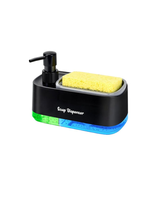 Dual Soap Dispenser with Sponge Holder