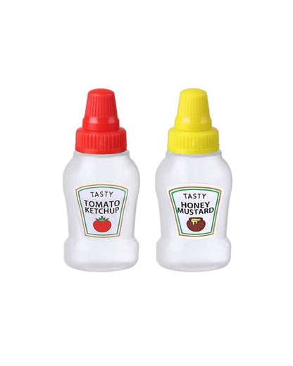 Mini Squeezy Sauce Bottles