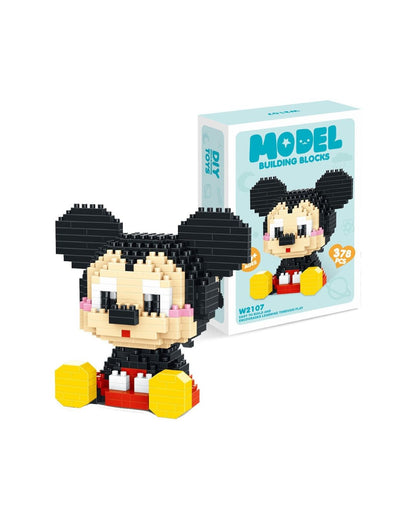 3D Mickey Mouse Lego Building Blocks