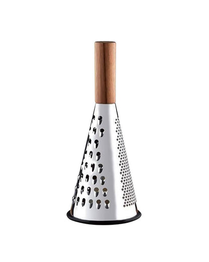 Cone Grater with Wooden Handle