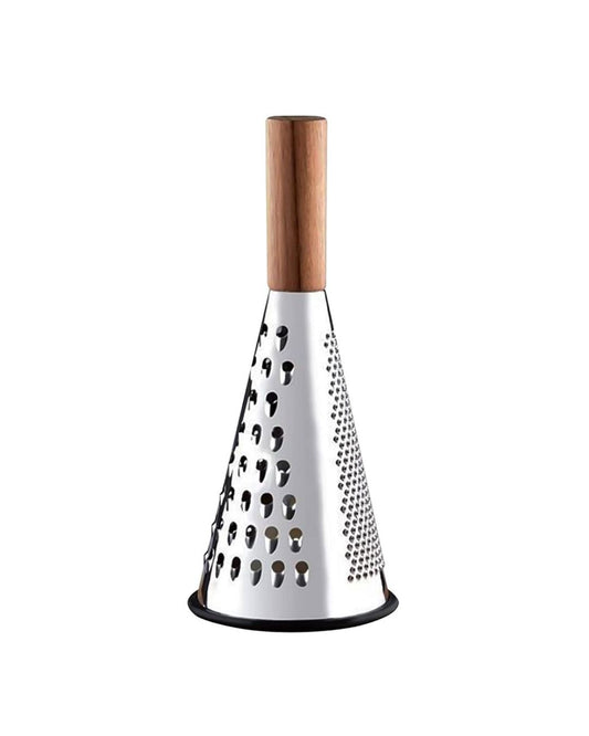 Cone Grater with Wooden Handle