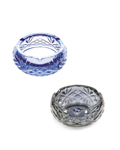 Glass Round Crystal Ashtray
