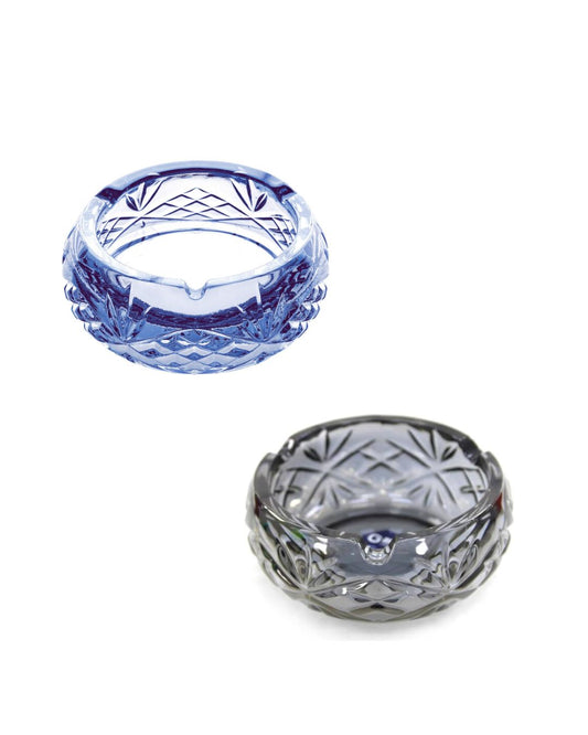 Glass Round Crystal Ashtray