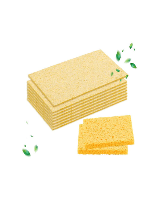 Compressed Wood Pulp Sponges