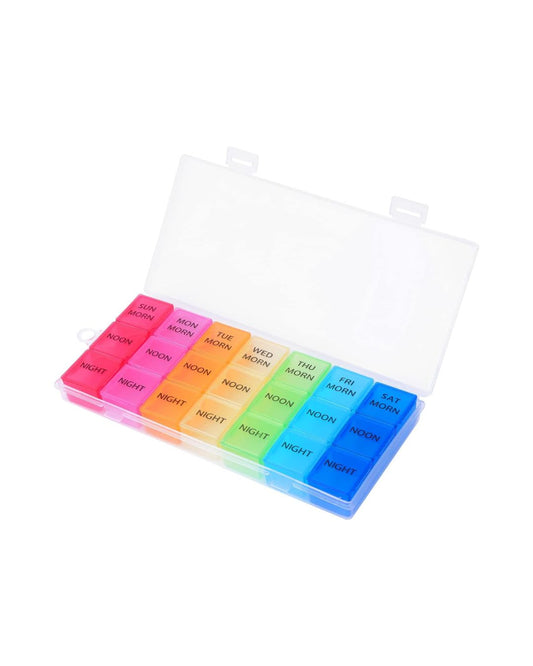 7 Days Rainbow Pill Organizer