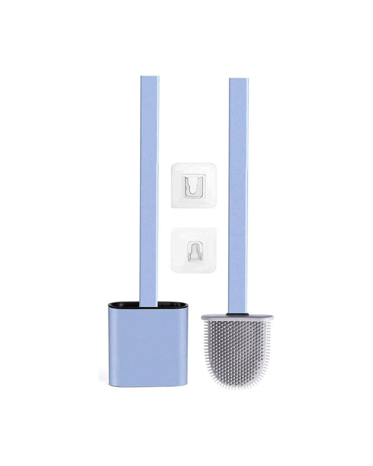 Silicone Toilet Brush with Holder1