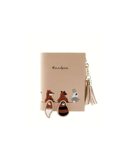 Wallet With Fringe Pendant
