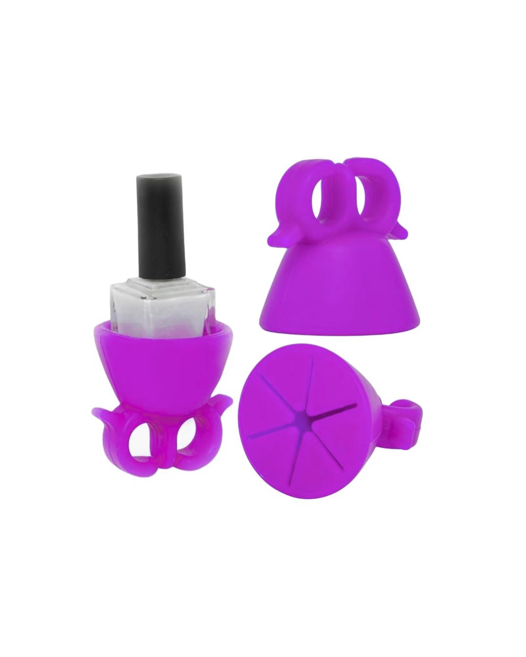 Wearable Nail Polish Bottle Holder Ring