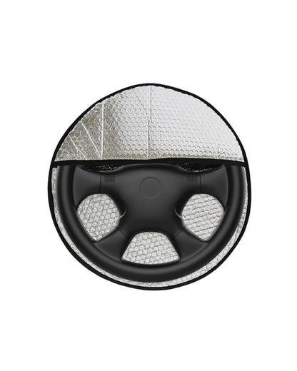 Car/Suv Steering Wheel Sunshade Cover