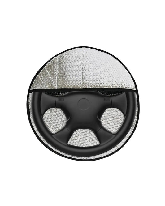Car/Suv Steering Wheel Sunshade Cover