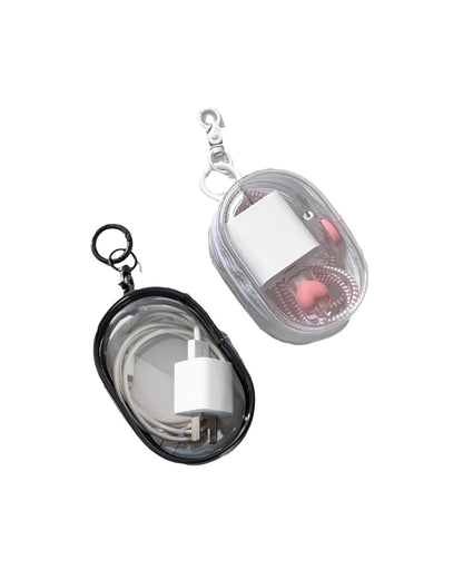 Portable Mini Clear Zipper Storage Pouch