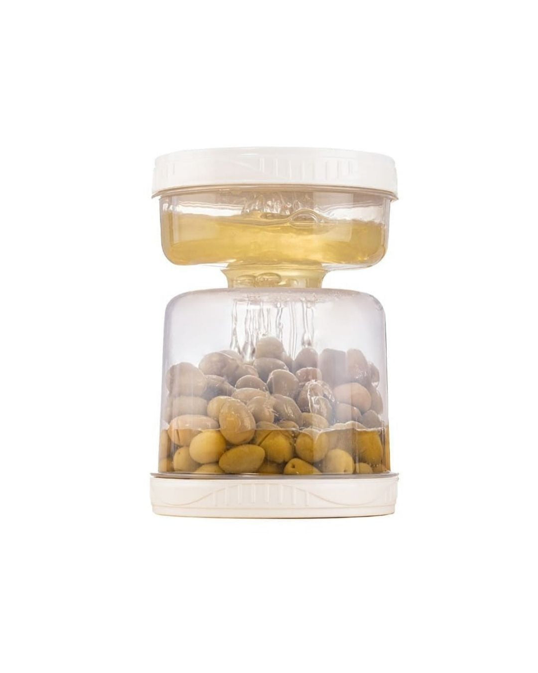 Pickle and Olive Flip Jar with Strainer