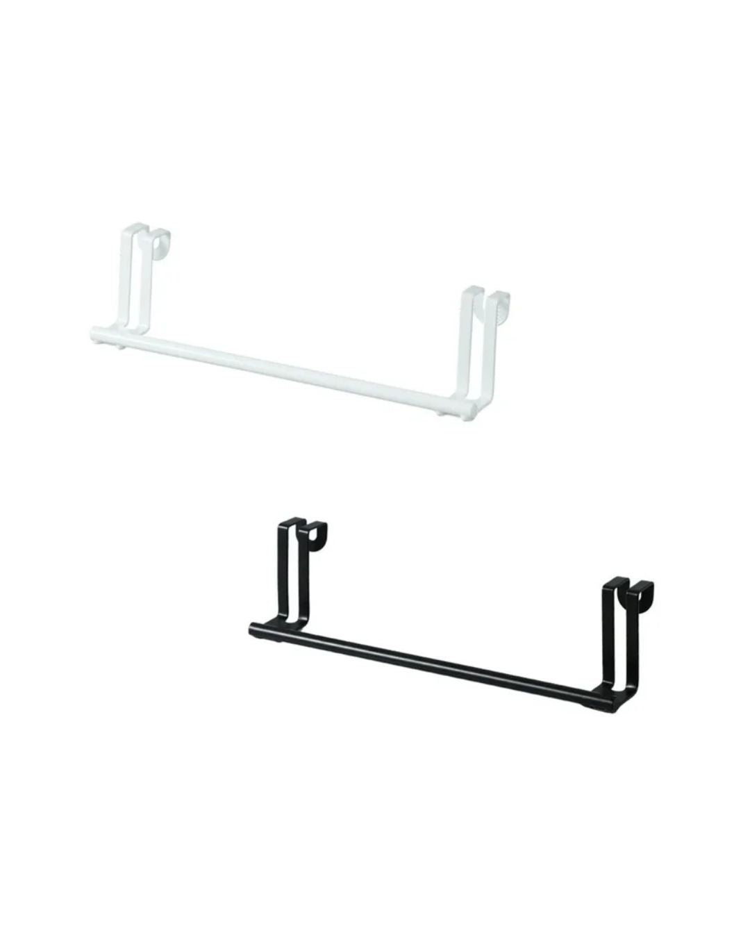 Double Hook Metal Towel Holder