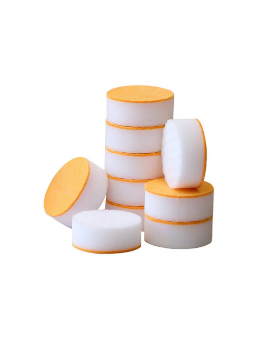 Dual-Sided Sponge for Whitening Shoes