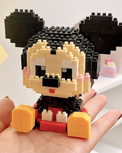 3D Mickey Mouse Lego Building Blocks
