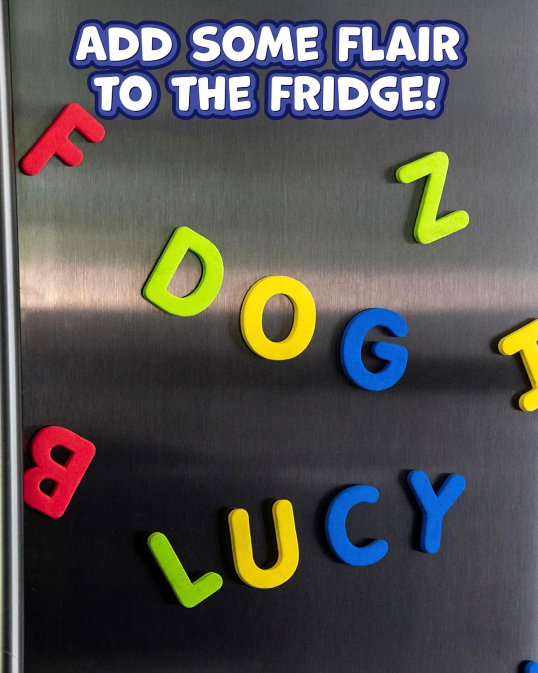 Uppercase Magnetic Foam Letters