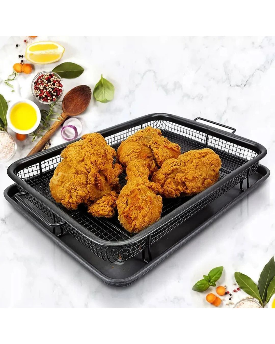Stainless Steel Basket Tray